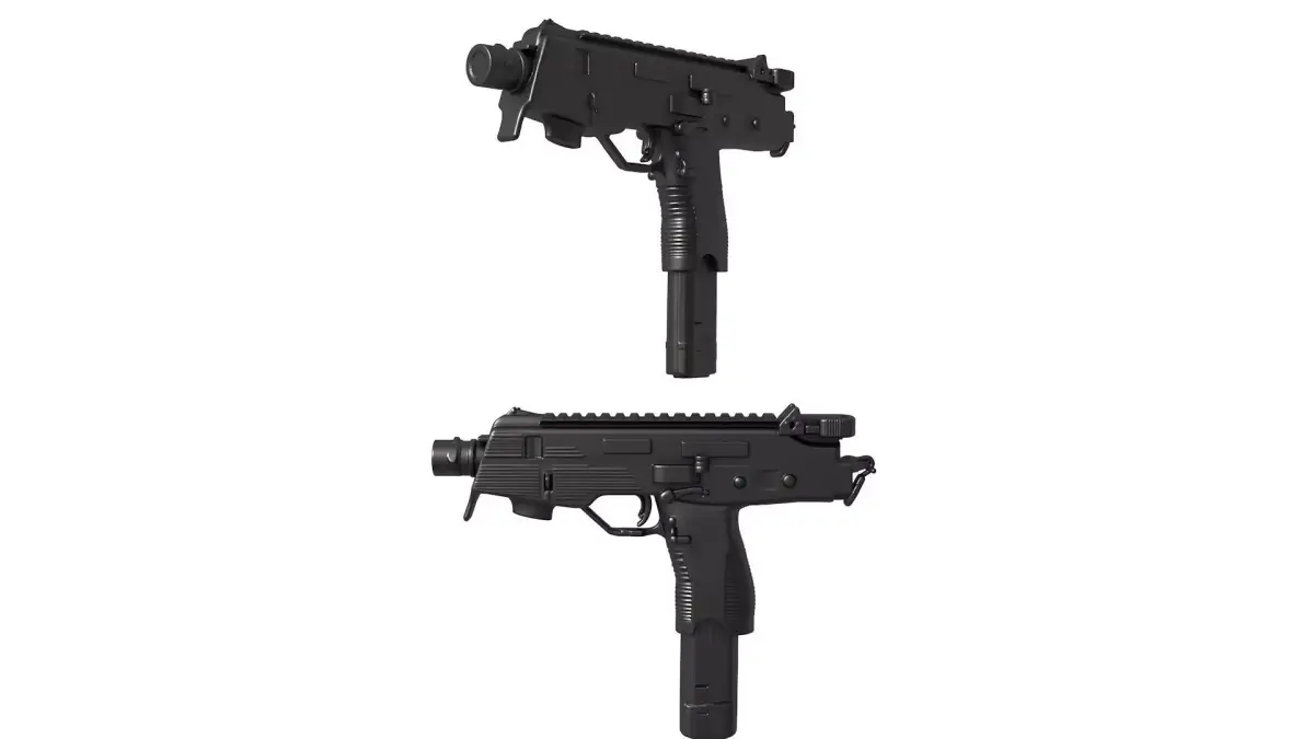 TP9-N Pistol gun 3D print model