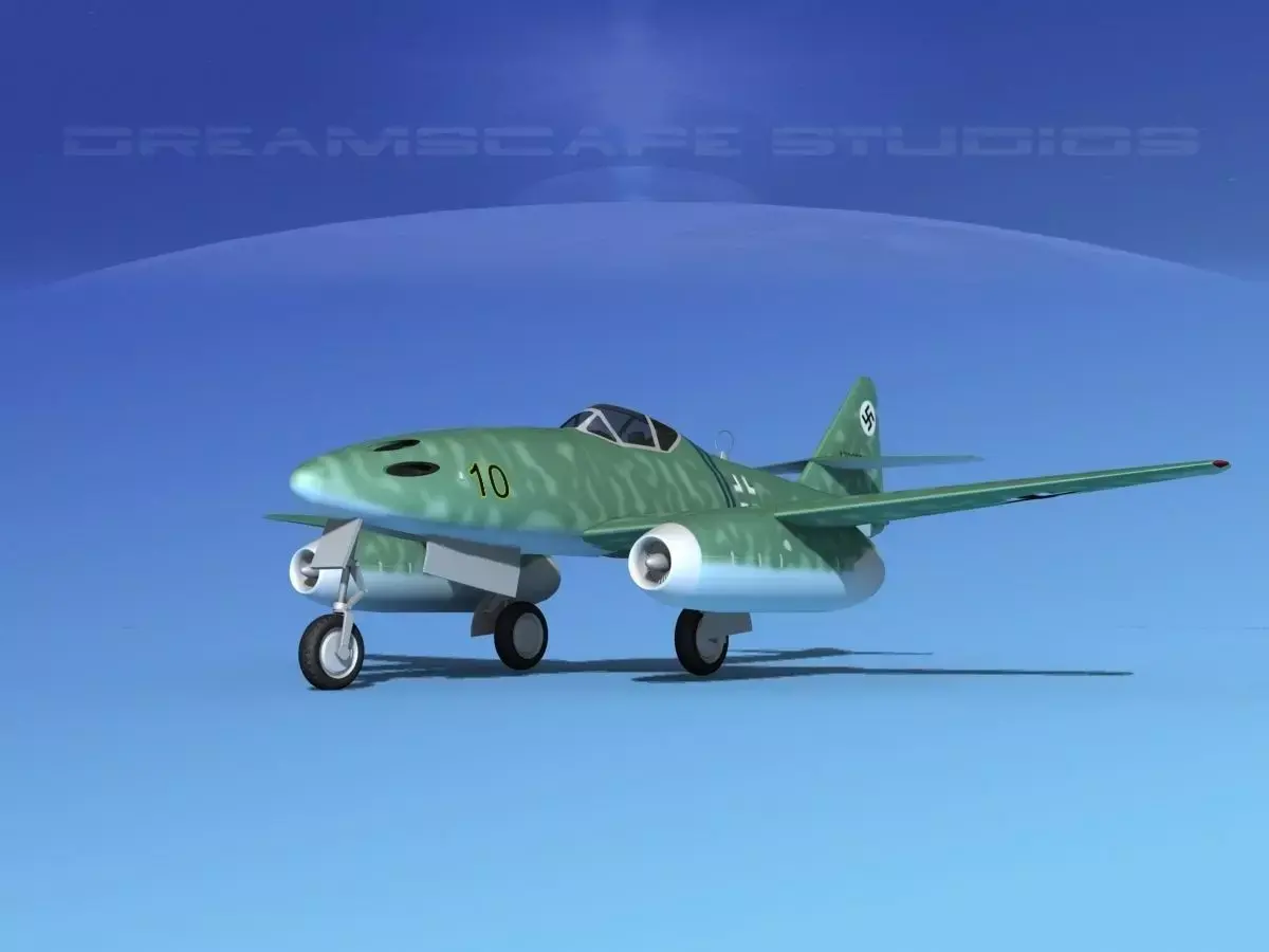 Messerschmitt ME-262A1 Swallow V09 3D model