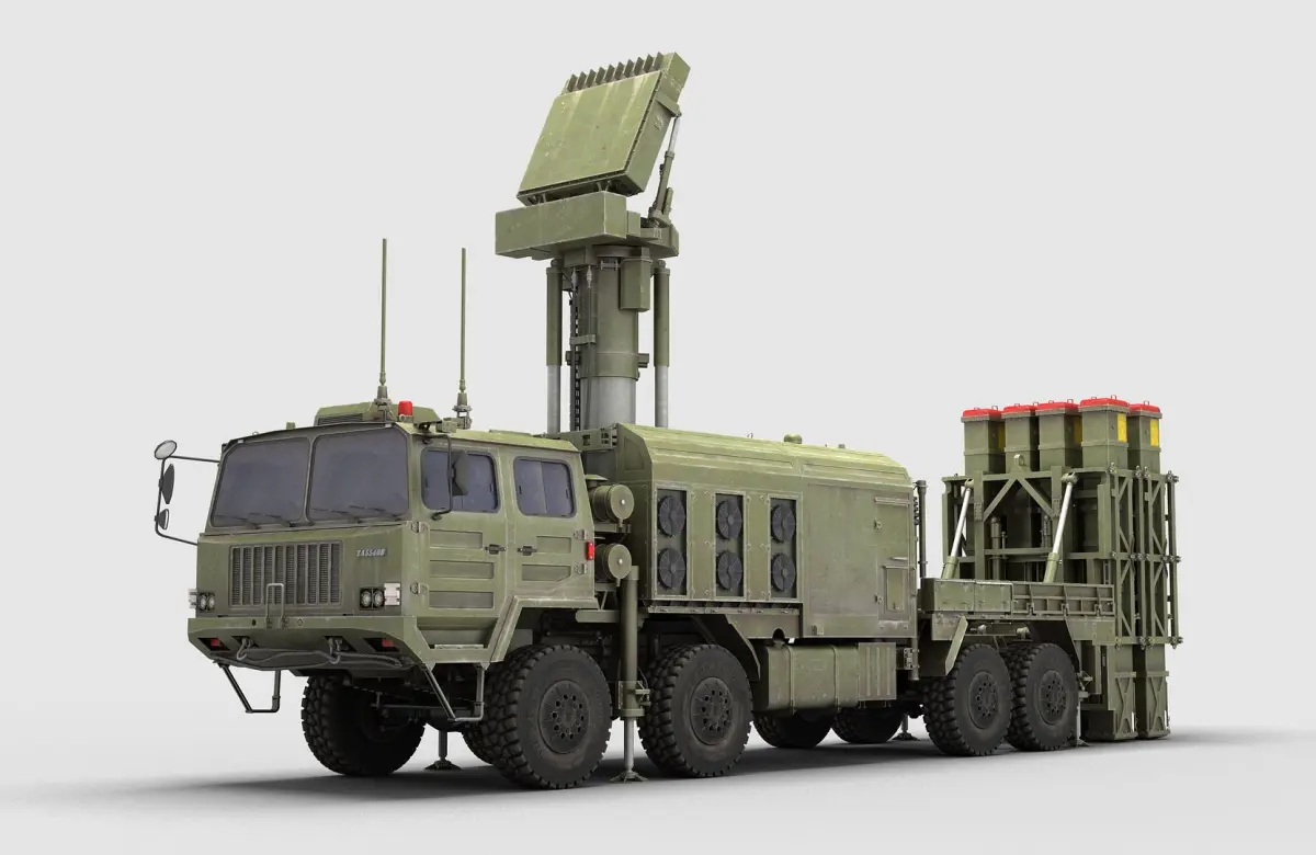 HQ 11 Air Defense and Anti-Missile System 3D model