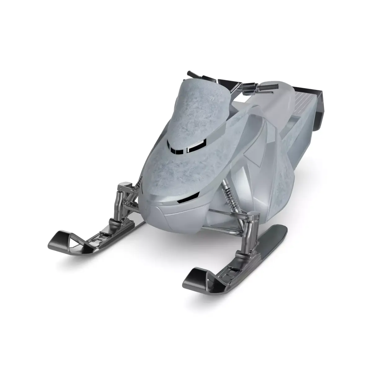 Snowmobile 3D model by blackorgrey