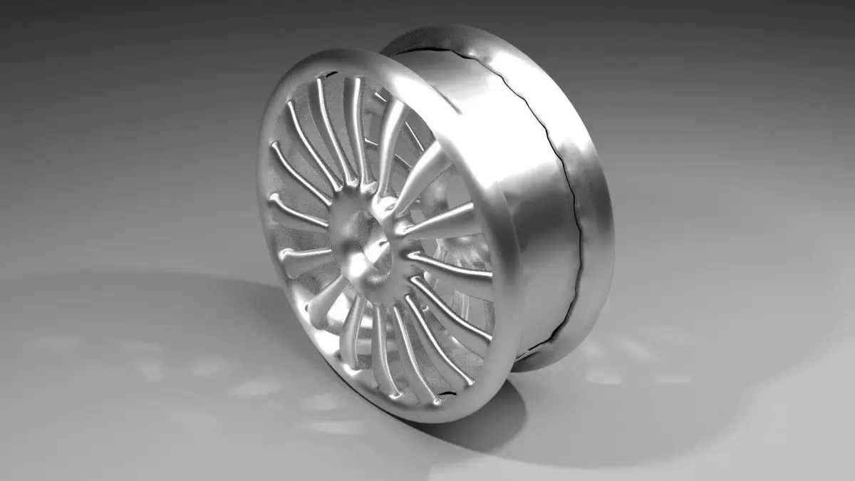 Wheel Rim 9 3D model