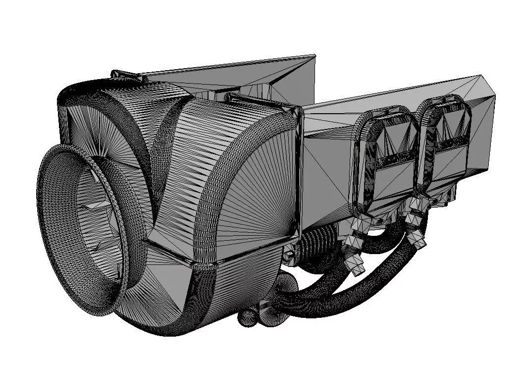Helicopter Robinson R22 Engine Cover- Aeromodelism 3D print model