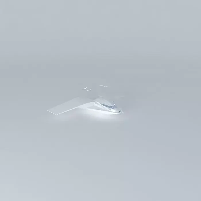 Concept Space Jet Free 3D model