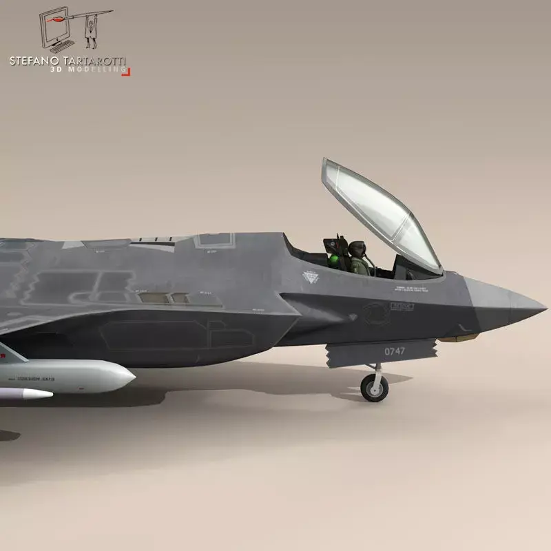 F35A - Royal Netherlands air force 3D model