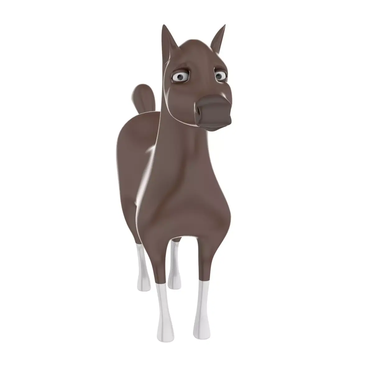 Horse Toy Free low-poly 3D model