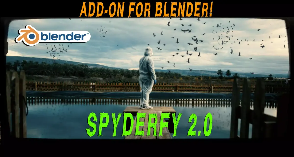 SPYDERFY Boid Systems Add on Free low-poly 3D model