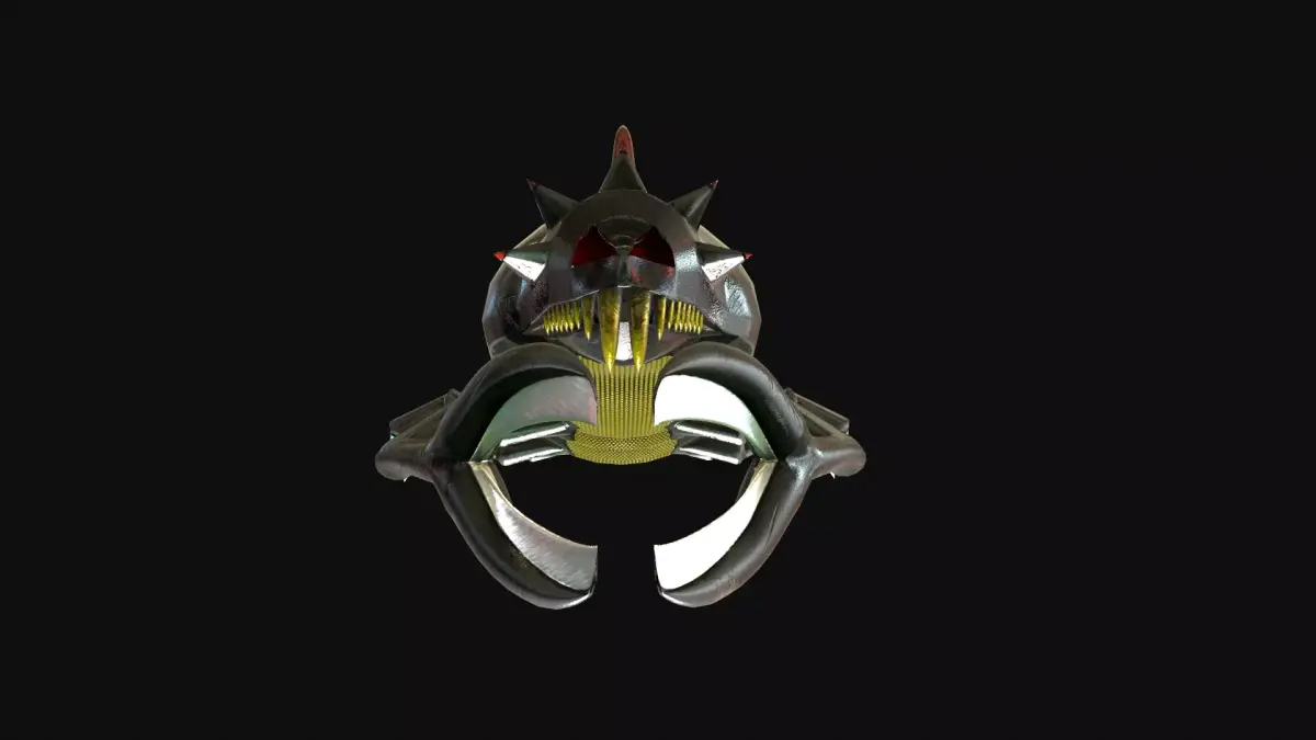 Iron Scorpion Monster 3D Model Low-poly 3D model