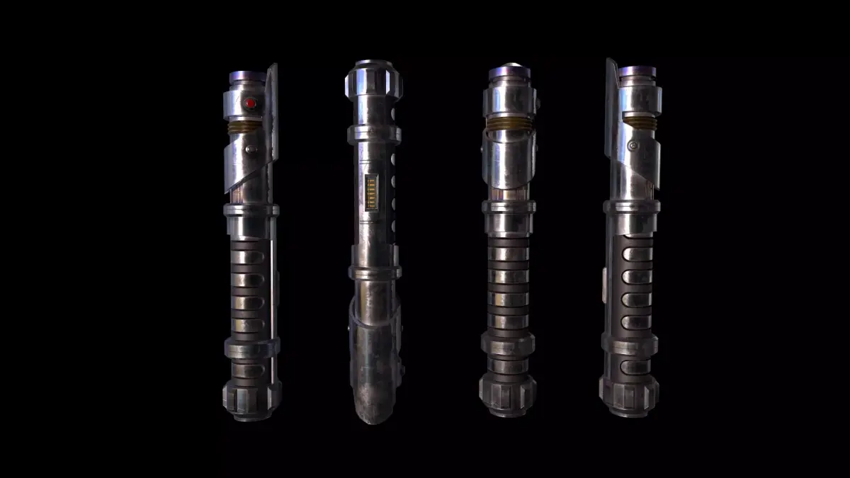 Light Saber Low-poly 3D model purchase