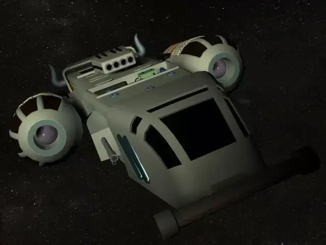 Xpress Fighter Spacecraft 3D model