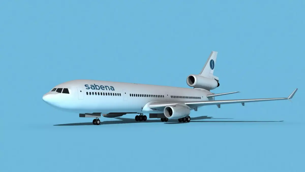 McDonnell Douglas MD-11 Sabena 3D model