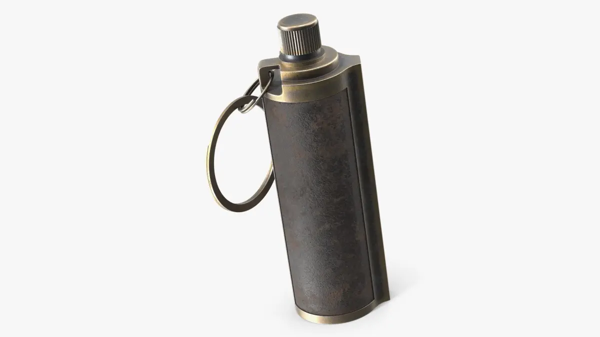 Vintage Flint Lighter 3D model