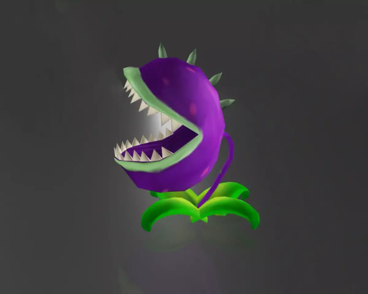Creative Piranha Plant Low-poly 3D model