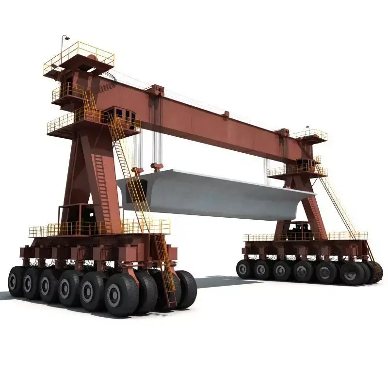 Wheeled beam lifter  3D model