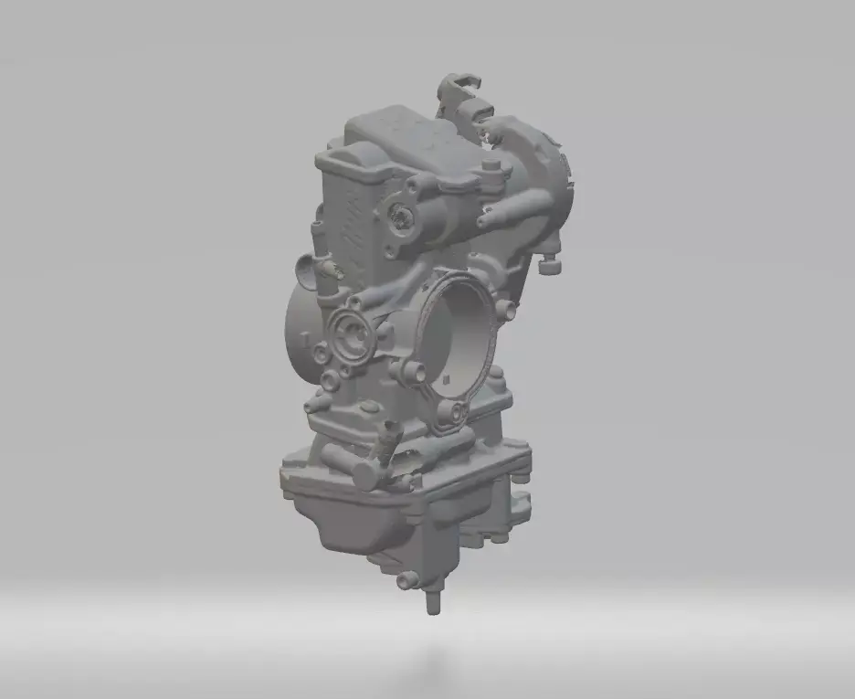 Keihin FCR Carburettor Scan 3D model