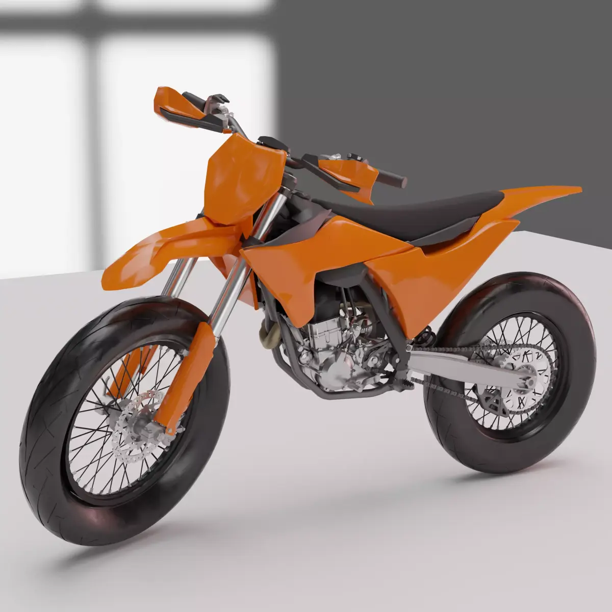 KTM EXC 450 3D model 3D model
