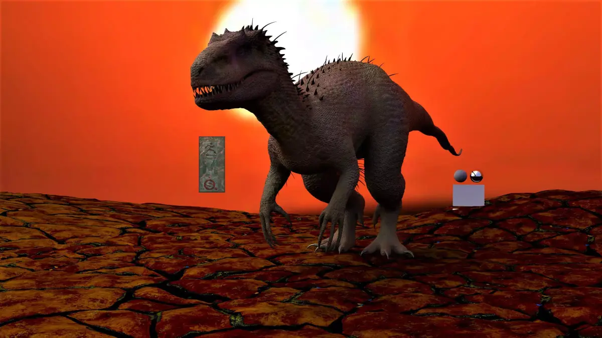 irex dinosaur  3D model