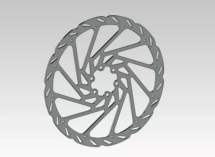 Disc bicycle rotor Free 3D model