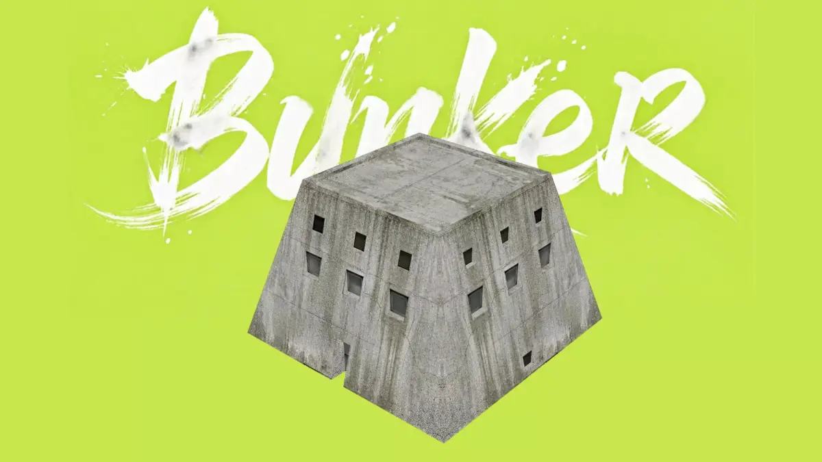 Bunker Low-poly 3D model buy