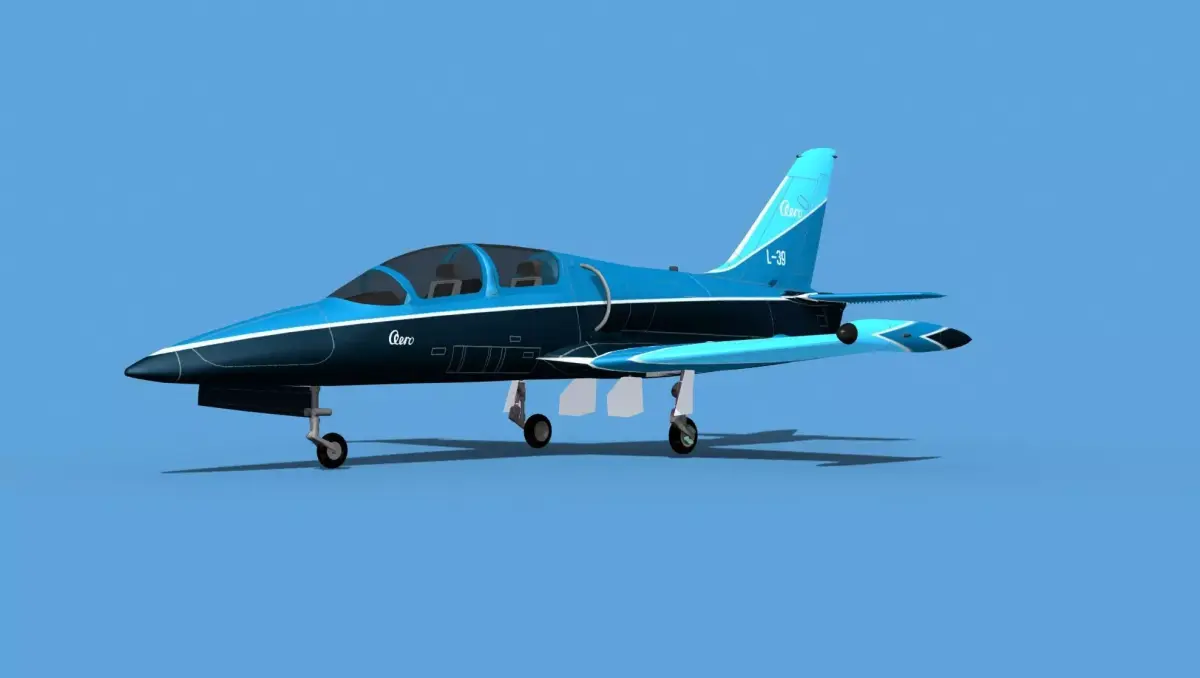 Aero Vodochody L-39C Albatross V07 3D model