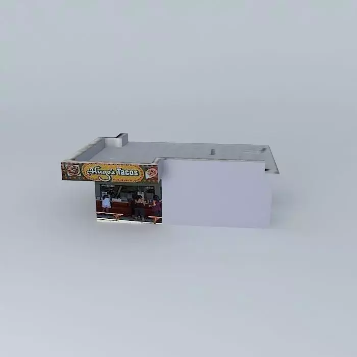 Hugo's Tacos ll Free 3D model