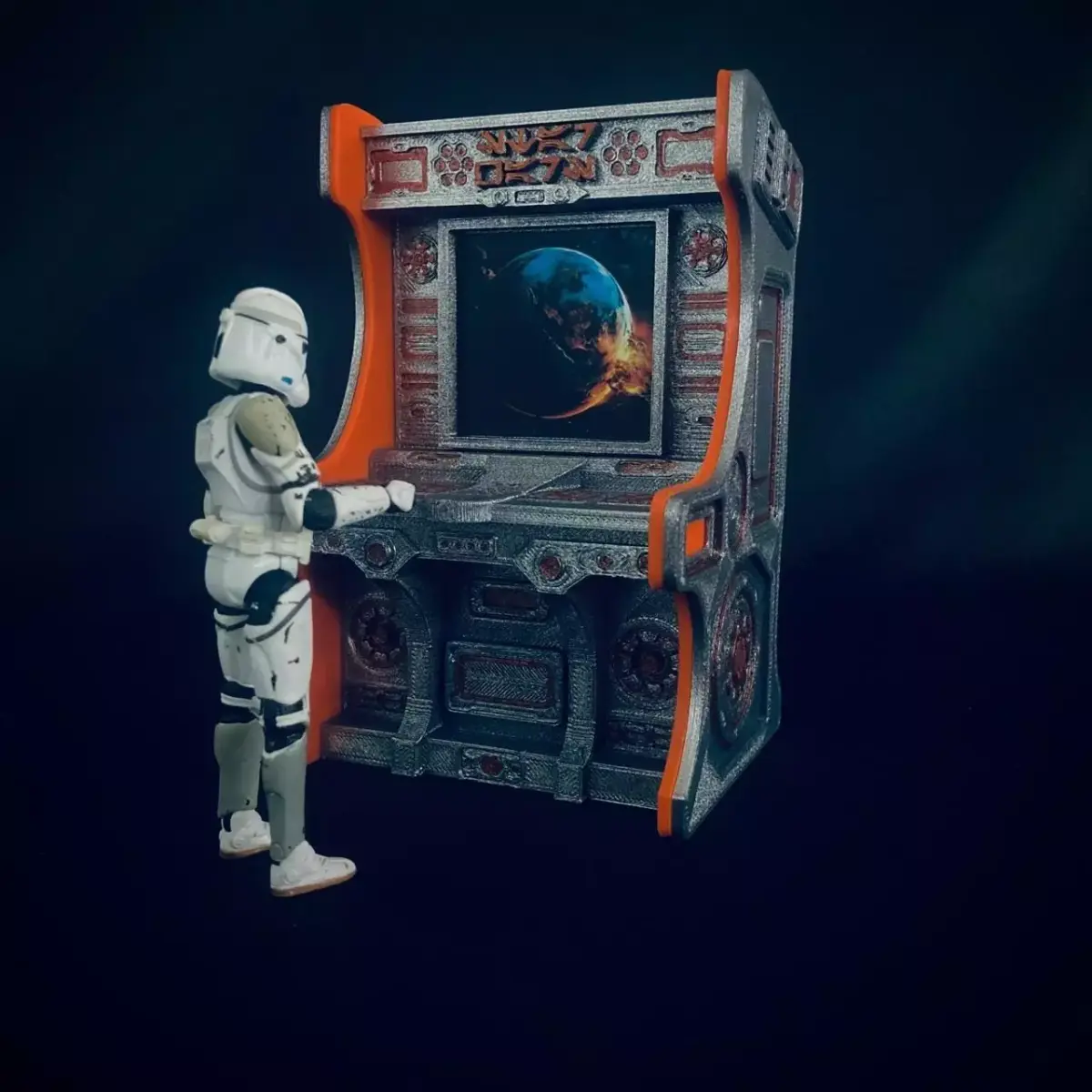 Sci Fi Computer Console 4 3D print model