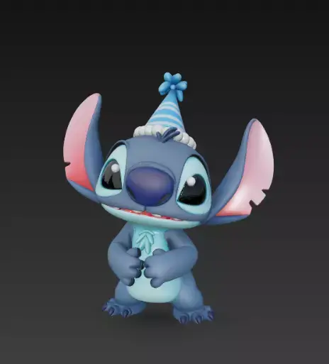 Stitch - Birthday 3D print model