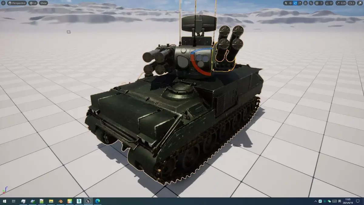 M-113 ADATS 3D model