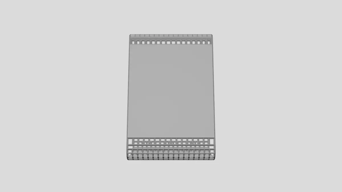Basic Wire Display Stand - Geometry Only No Textures  3D model