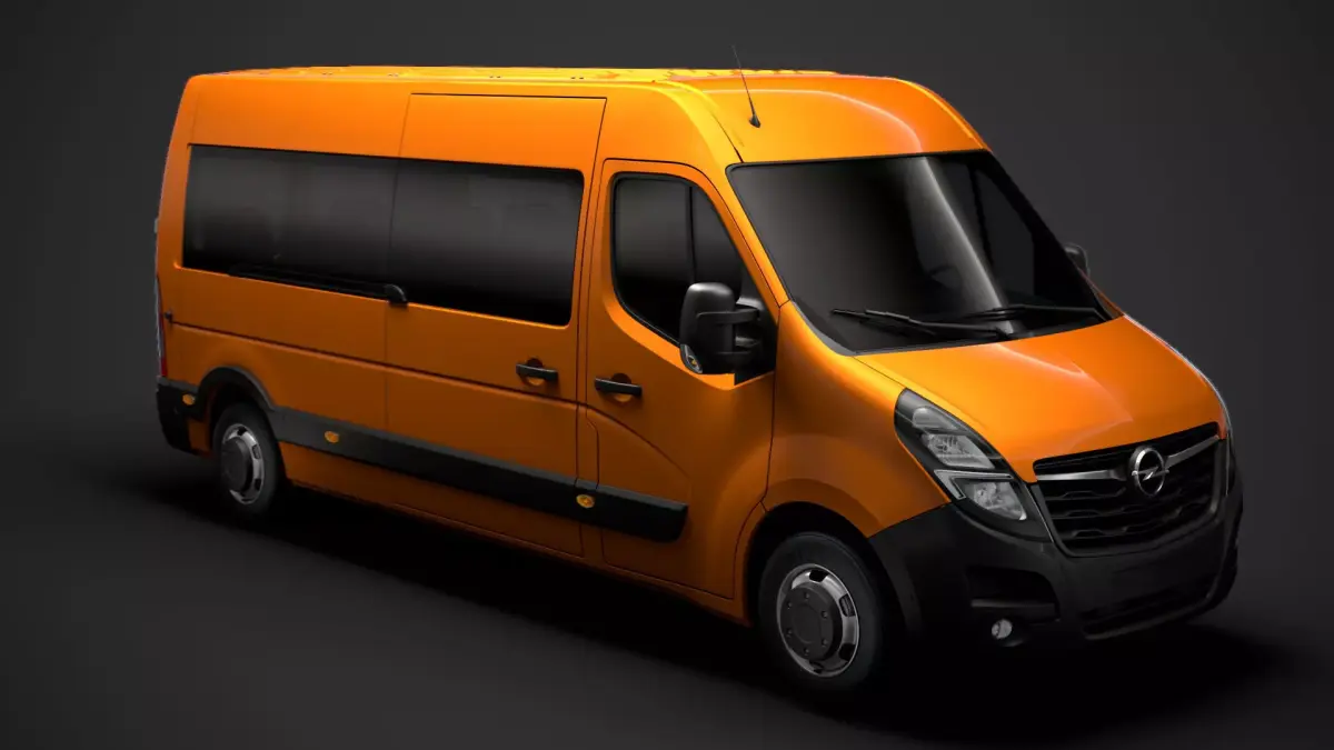 Opel Movano L3H2 Minibus 2020 3D model