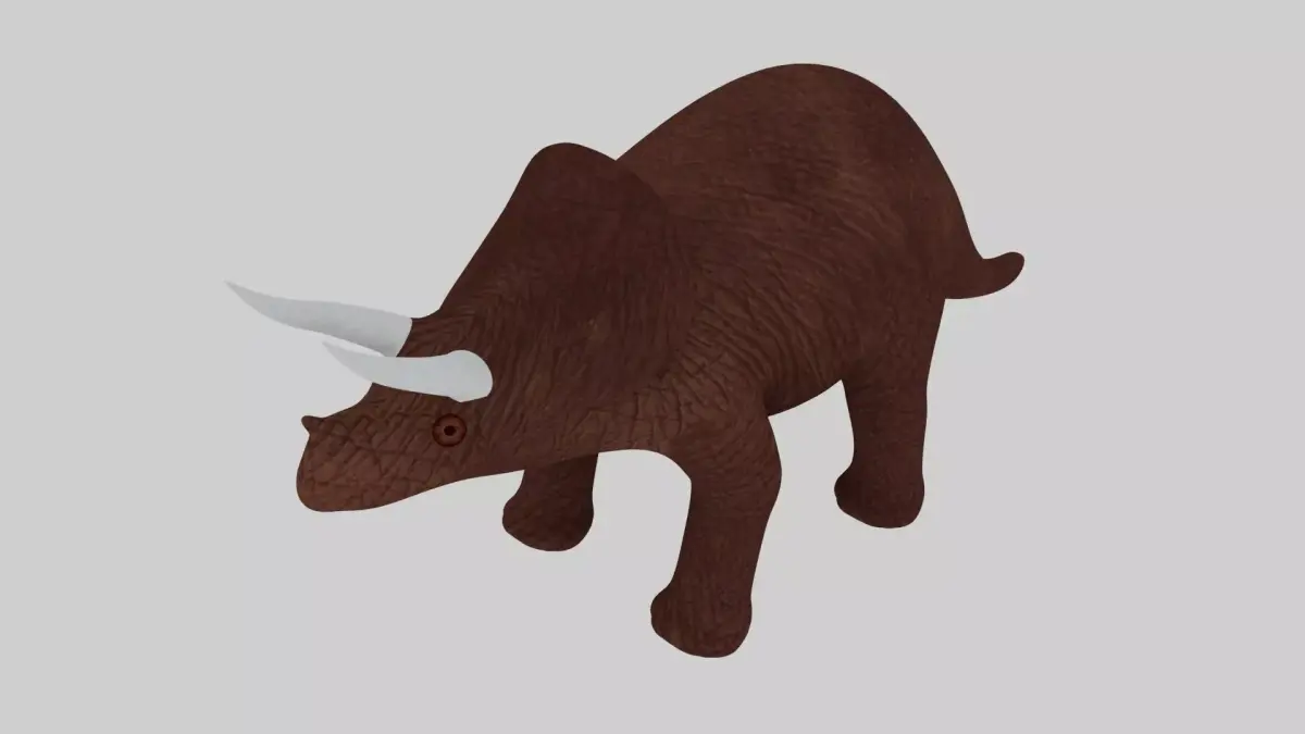Ceratopsia Dinosaur Low-poly 3D model