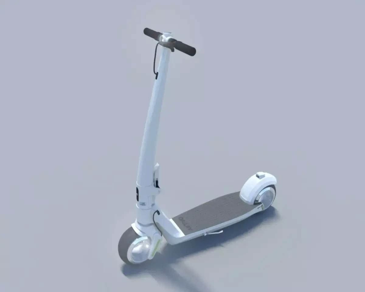 Scooter electric Low-poly 3D model purchase