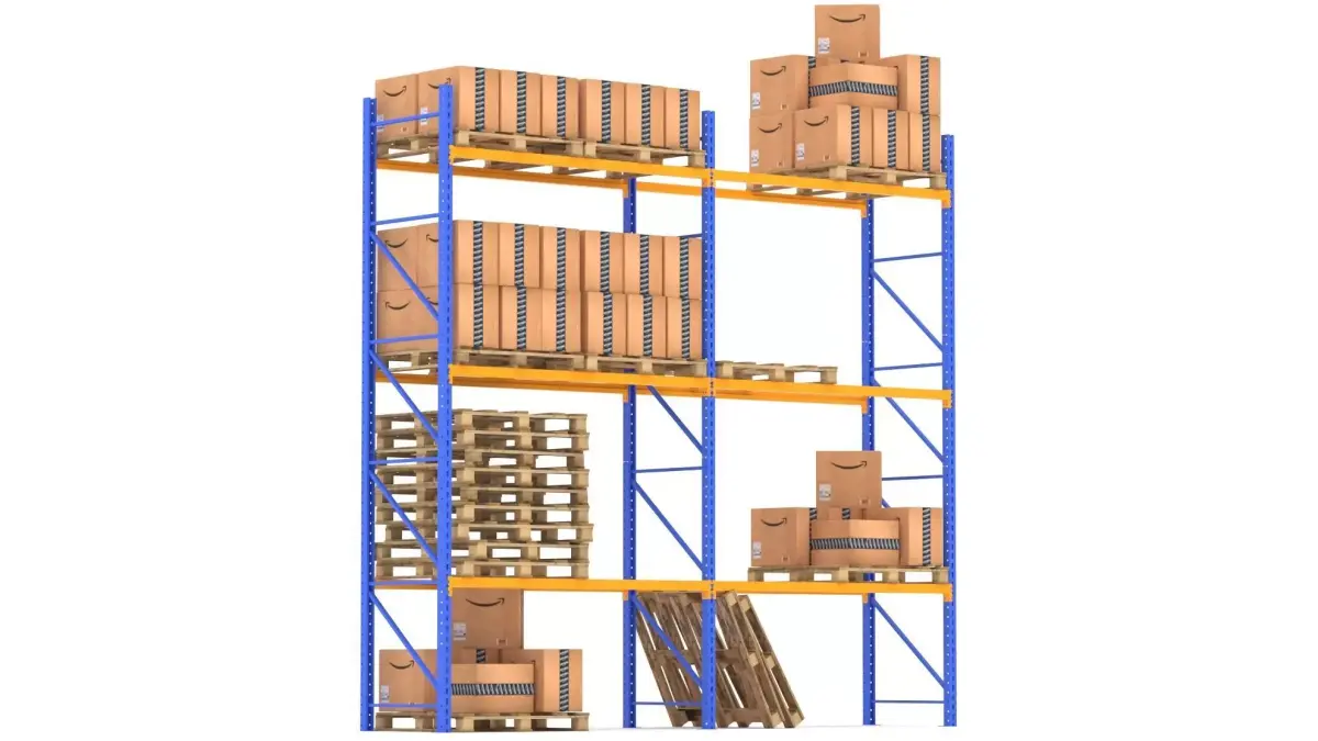 Amazon Warehouse Rack 3D model