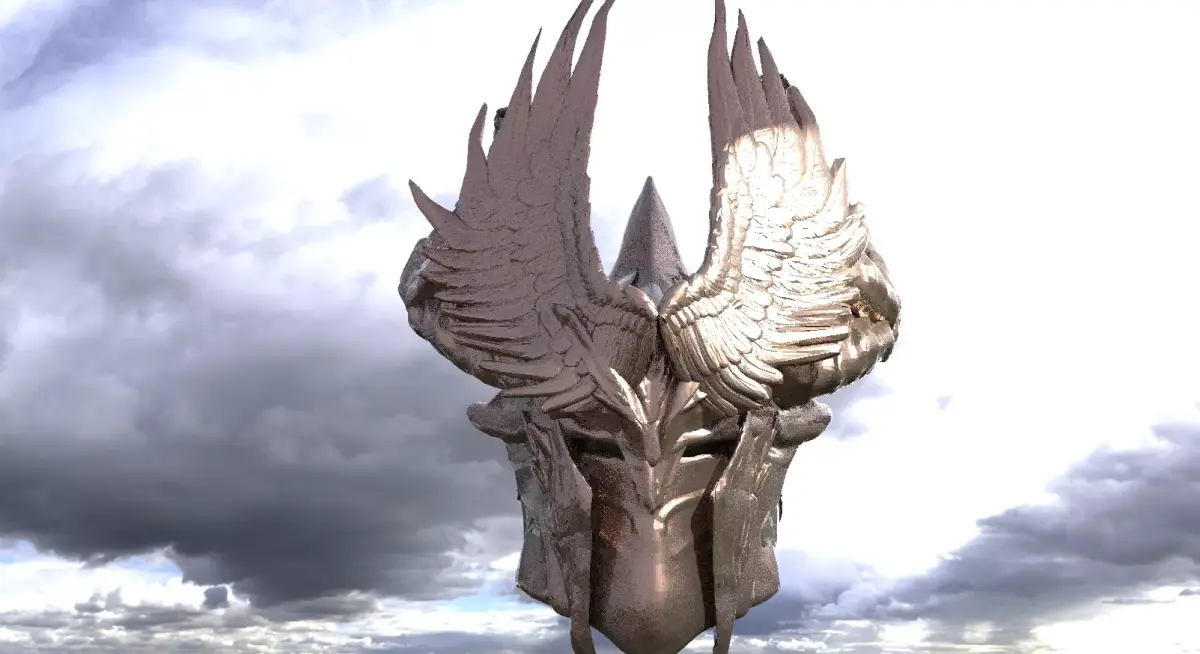 Angel helmet Elite 3D model
