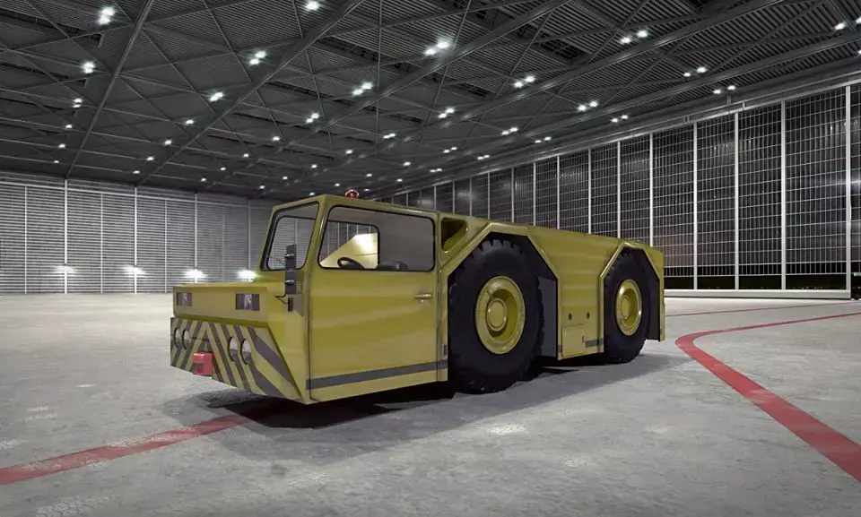Airport Truck 3D model