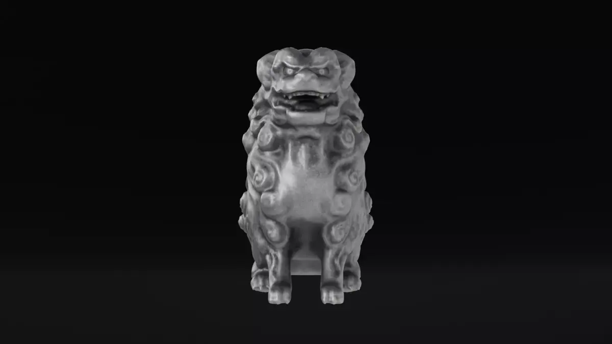 Komainu Free 3D model