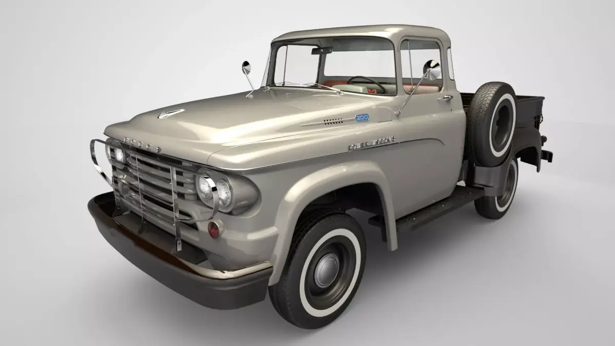 Dodge Power Wagon  3D model purchase