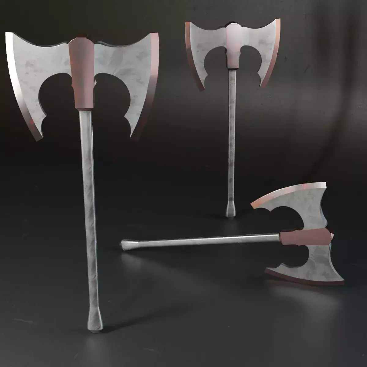 Mk Axe Lowpoly 040 Free 3D model