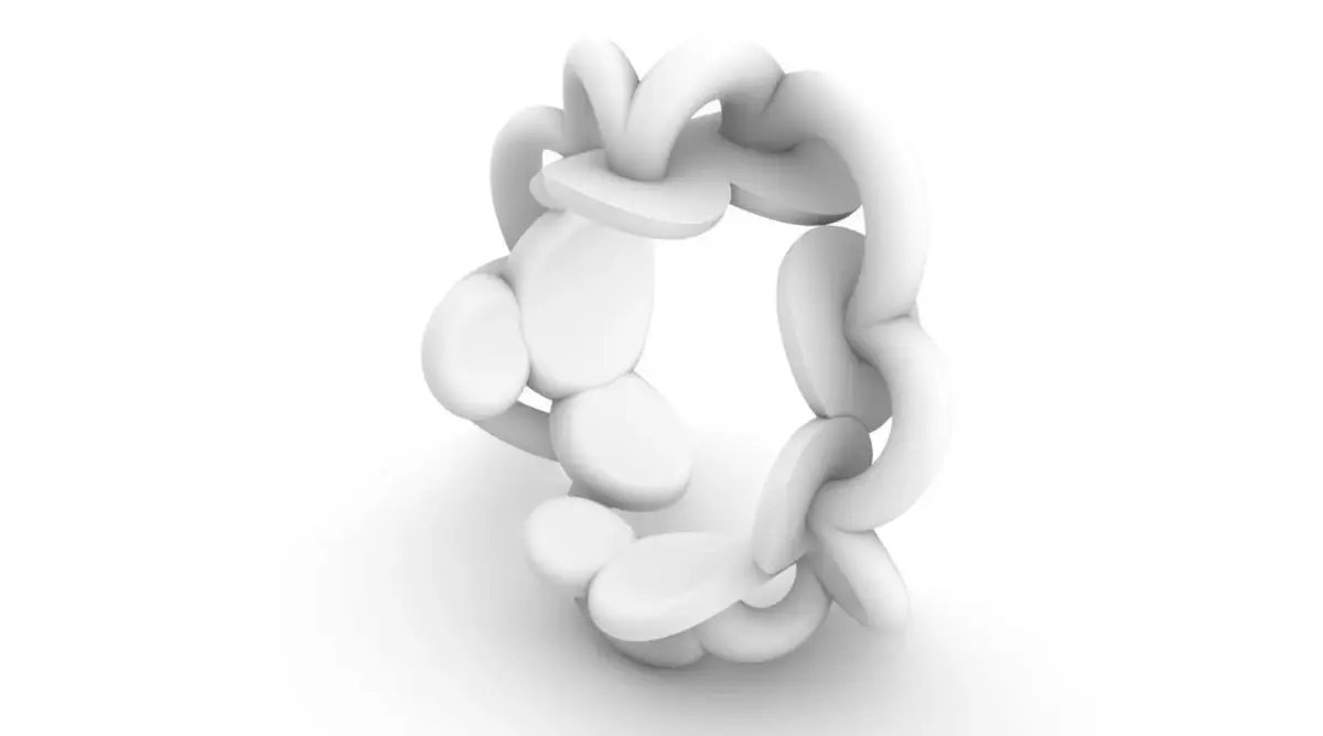 watching a fly over water Ring 3D print model