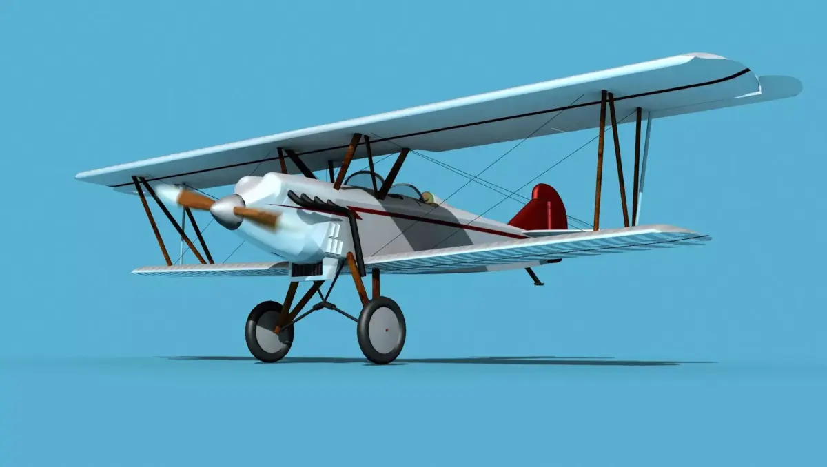 Travelair 2000 V08 3D model