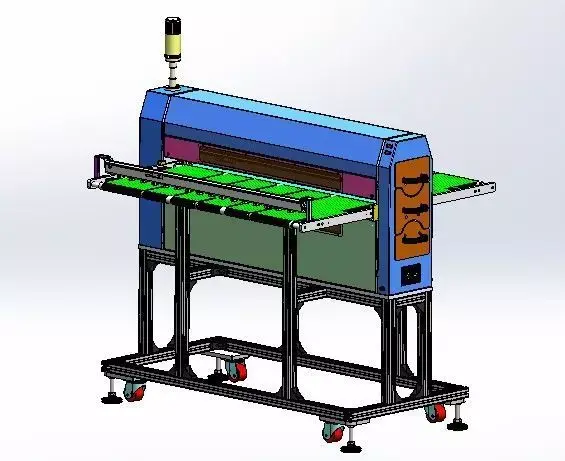 What is PCBA cleaning machine for Smart EMS factory PCB assembly 3D model
