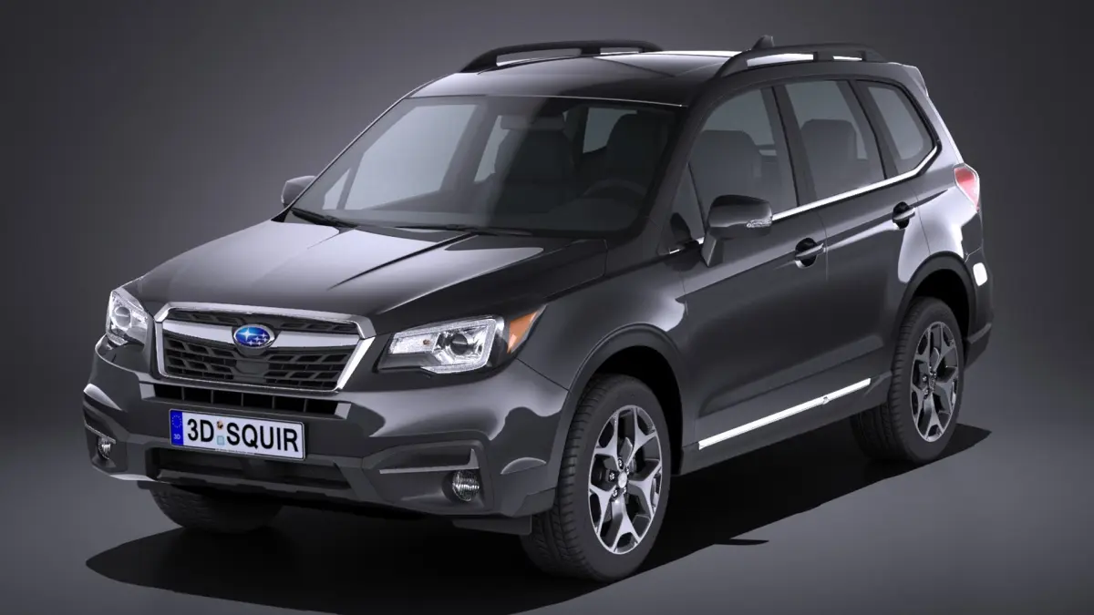 Subaru Forester 2017 3D model purchase