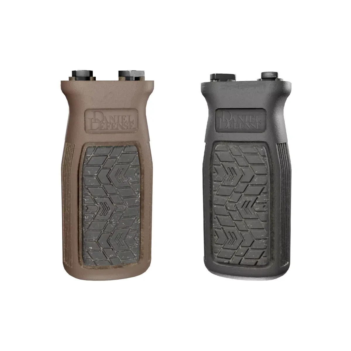 Daniel Defense MLOK Vertical Grip Low-poly 3D model