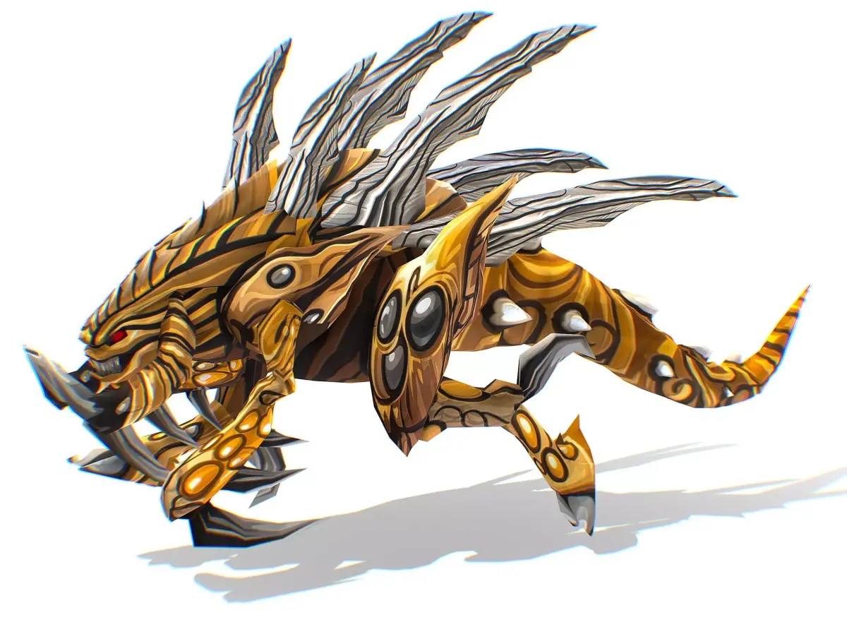 Animated Monster Insect Creature Bug Low-poly 3D model purchase
