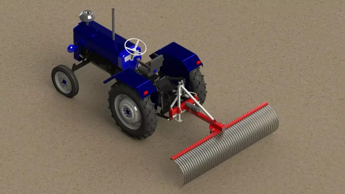 WG 1016 - STL Landscape rakes  3D model