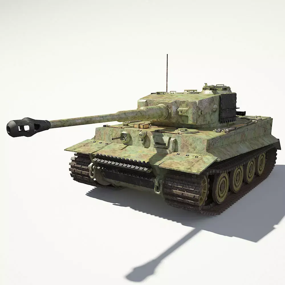 Tiger 1 Tank 3D model