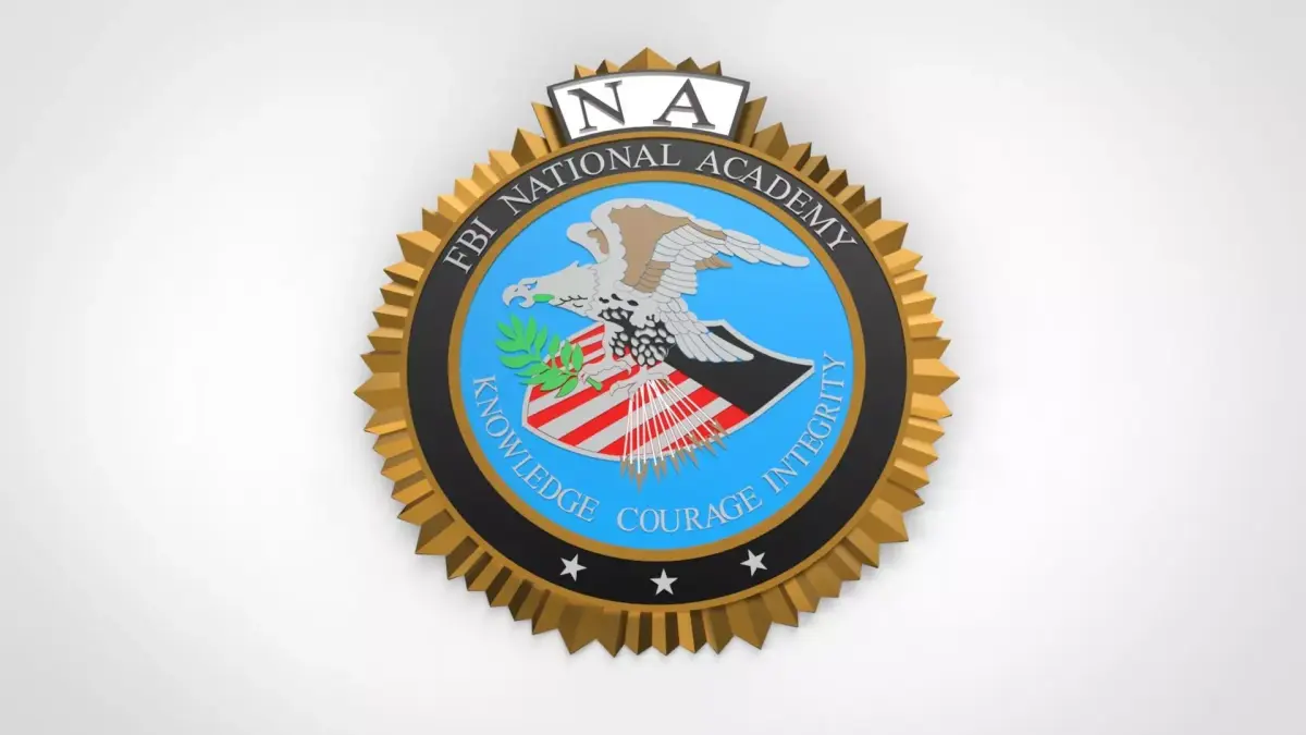FBI National Academy Seal 3D print model