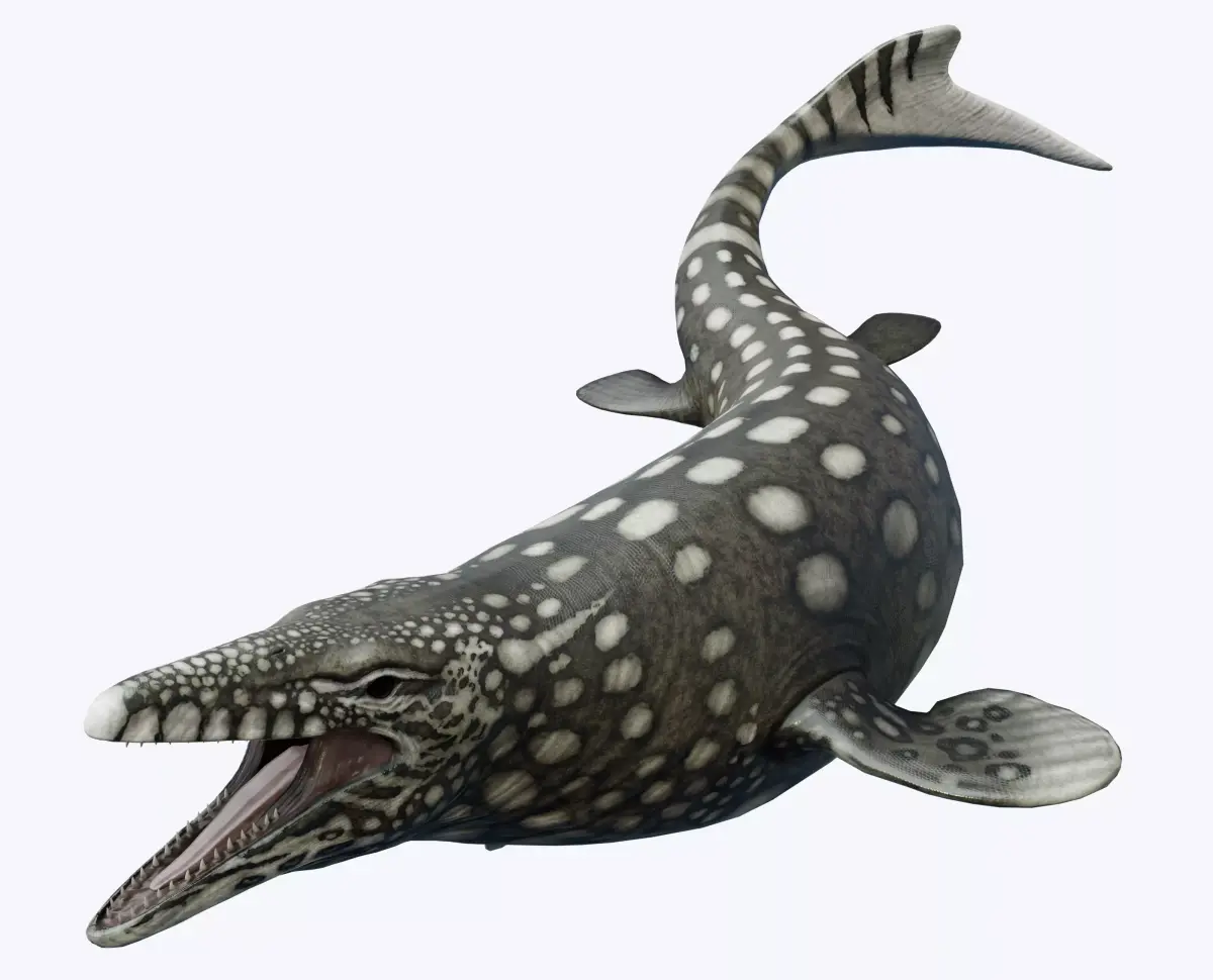 Mosasaurus Asset Pack Low-poly 3D model