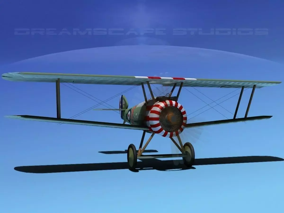 Sopwith Camel 3D model V5