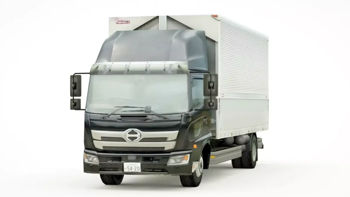 Hino Ranger 2022 Low-poly 3D model