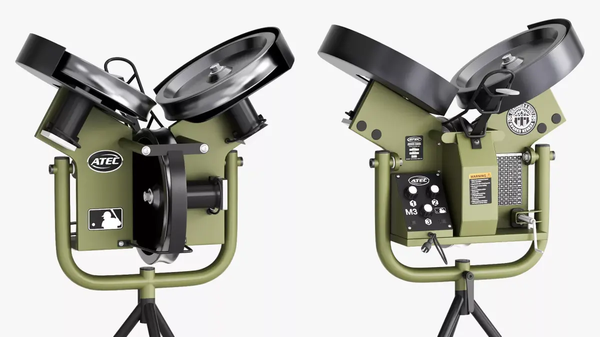ATEC M3 Baseball Pitching Machine 3D model